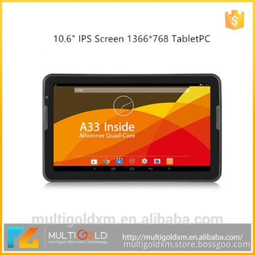 ALLWinner A83T 10.6 inch Big Screen Octa-Core Android Tablet, Cheap IPS Screen PC Tablet